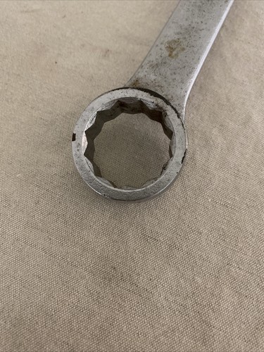 Vintage CRAFTSMAN VV 44705 1" COMBINATION WRENCH 12 POINT Made in USA - Picture 8 of 9