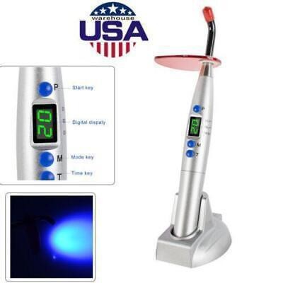 Neueste Dental 10 W 2000 mw kabellose kabellose LED-Härtungsleuchte Lampe silber Zahnarzt - Bild 12 von 12