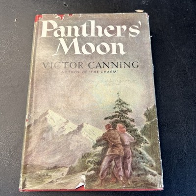 Panthers' Moon - Victor Canning -1948 - 2nd Print -HB w/ DJ- Vint. Thriller 