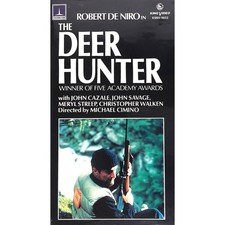 Deer Hunter VHS Robert De Niro Christopher Walken Video t7