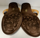 Sofft Leather Sandals Women Size 8.5 Essie Knotted Thong Mustard Yellow, DD-5 — photo 4