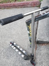 Custom Pro Scooter Titanium Bars and Deck Gre...