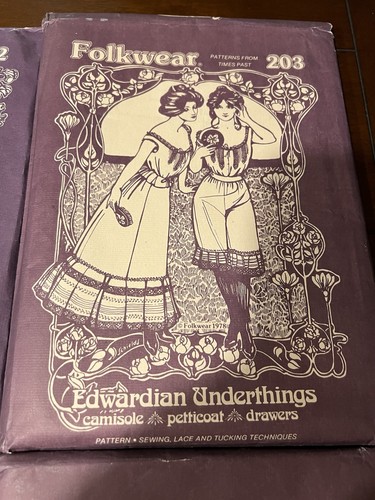 Vintage Folkwear Fashion Patterns 201 202 203 204 205 206 207 207 Lot Of 8 Cool - Picture 4 of 10