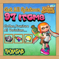 Splatoon Items Ultimate Bundle AC  