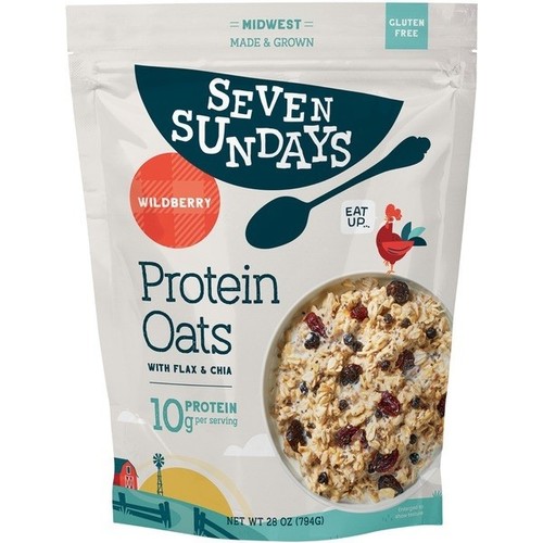Seven Sundays Breakfast Wildberry Protein Oats, 28 Ounce - Picture 5 of 5