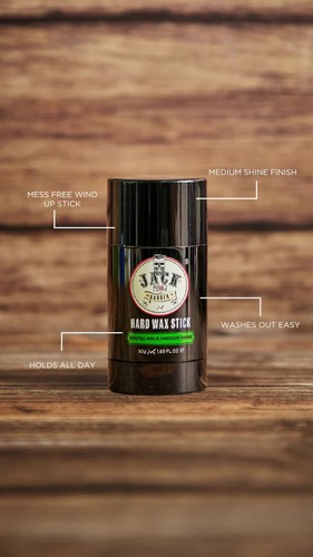 Jack the Barber Hard Wax Stick Brutal Hold Medium Shine 50g - Picture 2 of 3