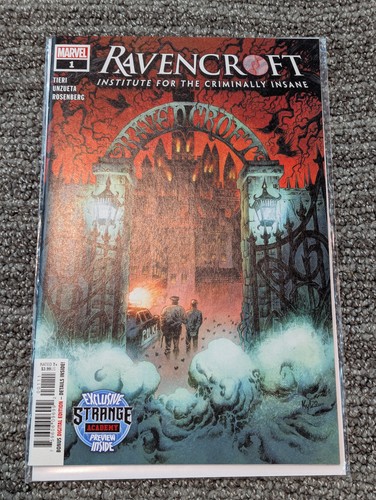 Marvel Ravencroft Institute for the Criminally Insane # 1-5 with Bonus Comic - Picture 2 of 19