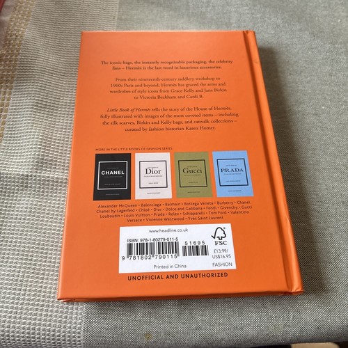 The Little Book of Herm�s: The Story of the Iconic Fashion House (Hardback or Ca - Picture 2 of 2