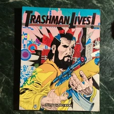 Trashman Lives! Spain Fantagraphics books