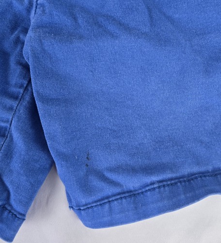 Lot of 2 Pairs U.S. Polo Boys Sz M (8) Shorts Blue Beige Logo Pull On School - Picture 12 of 14