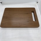 Chopping Board Wood Solid Mvule Timber Wooden Cutting With Handle 30x20cm approx