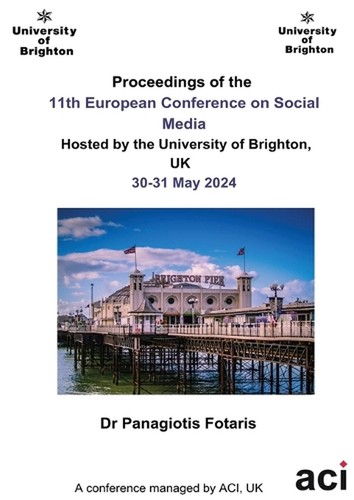 ECSM 2024-Proceedings of the 11th European Conference on Social Media by Panagio