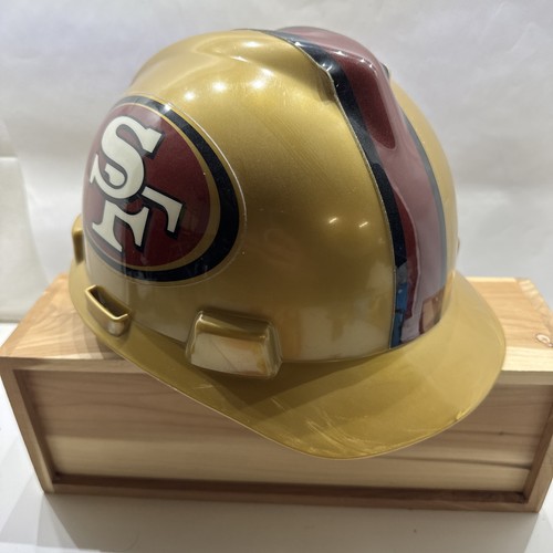 San Francisco49ers Officially Licensed NFL Hard Hat Helmet MSA Adjustable Size M - Bild 3 von 12