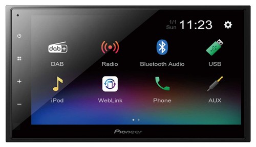 Pioneer USB Bluetooth DAB 2DIN Lenkrad Autoradio für SSangYong Rexton Telefontas - Bild 2 von 8