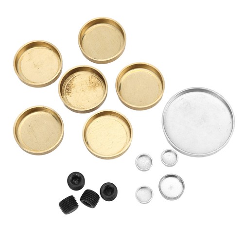 •Brass Freeze Plug Kit MPE‑108BR For Small Block 255ci 260ci 289ci 302ci 351ci - Picture 2 of 12