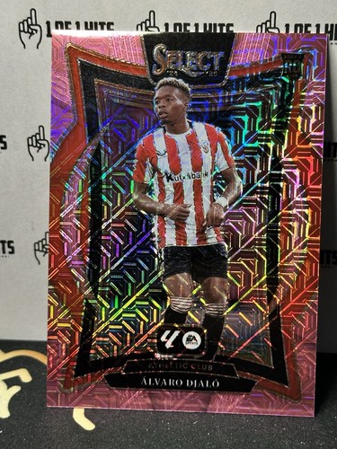 2024-25 Panini Select La Liga - Terrace Alvaro Djalo #68 Pink Mojo Prizm /179...