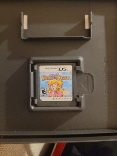 Super Princess Peach (Nintendo DS, 2006) Cartridge + Case Excellent Condition! - Picture 3 of 5