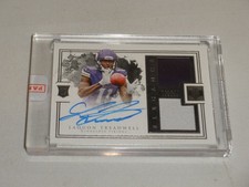2016 Impeccable Elegance Rookie Dual HELMET PATCH Auto Laquon Treadwell 65/75