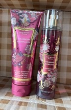 Bath Body Works Strawberry Snowflakes Body Cream Fine Mist. New.