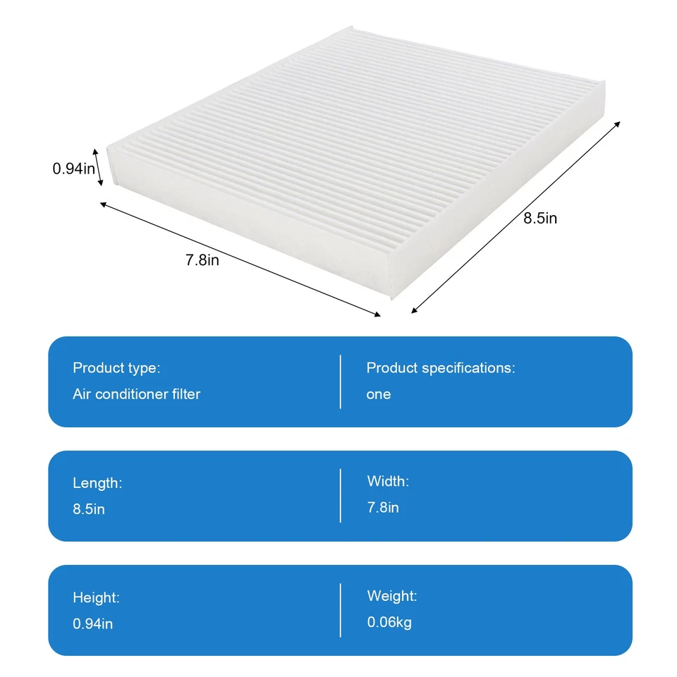Filtro de ar fresco CA cabine bússola Avenger Journey para Chrysler 200 Cirus Sebring - Imagem 3 de 3