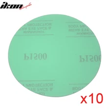 Disc 1500 Grit 5 PSA Green Auto Car Sanding Paper Sheets Repair 100PC