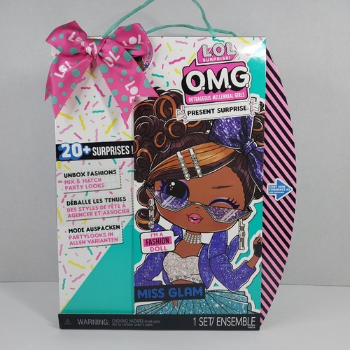 LOL Surprise OMG Present Surprise Miss Glam Fashion Doll 20 più sorprese nuova - Foto 3 di 15