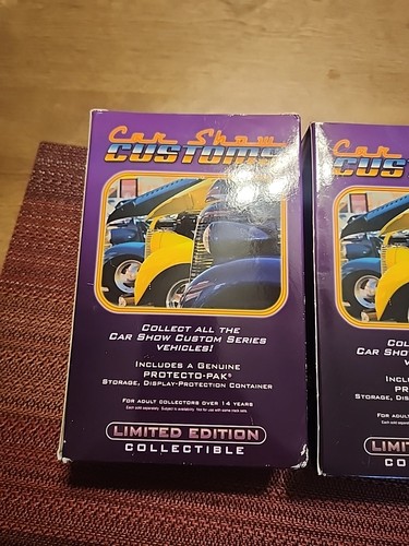 2 HOT WHEELS ANGLIA PANEL TRUCK CAR SHOW CUSTOM TEAL WITH REAL RIDERS RARITÄT L$$K - Bild 8 von 10