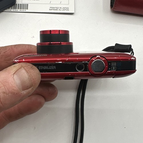 Canon PowerShot SD780 IS Digital ELPH 12.1MP Zoom 3x15 Digital Camera Red in box - Picture 12 of 20
