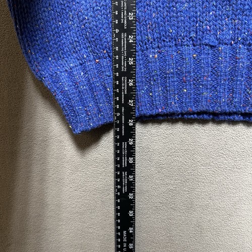Suéter De Colección Eddie Bauer Para Hombres XL Azul Pullover Tejido Cuello Redondo Hecho en EE. UU. - Imagen 9 de 9