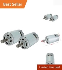 Reliable 35000RPM RS550 Electric Motors for 24V Kids Ride-On Cars - Set of 2