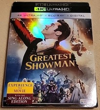 NEW The Greatest Showman (4K Ultra HD, Blu-ray, 2017) w/OOP Slipcover SEALED