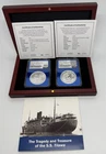 2- Set 1oz Silver Coin 2025 Krugerrand & Britannia SS Tilawa NGC MS70 Ship Privy