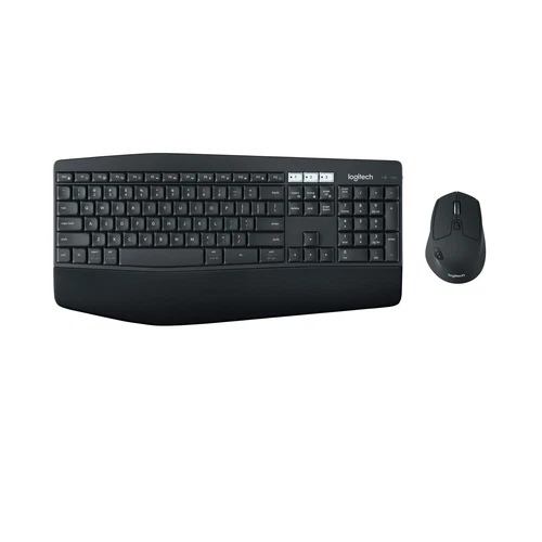 Logitech MK850 Wireless Desktop Keyboard and Mouse Set Black Dutch QWERTY