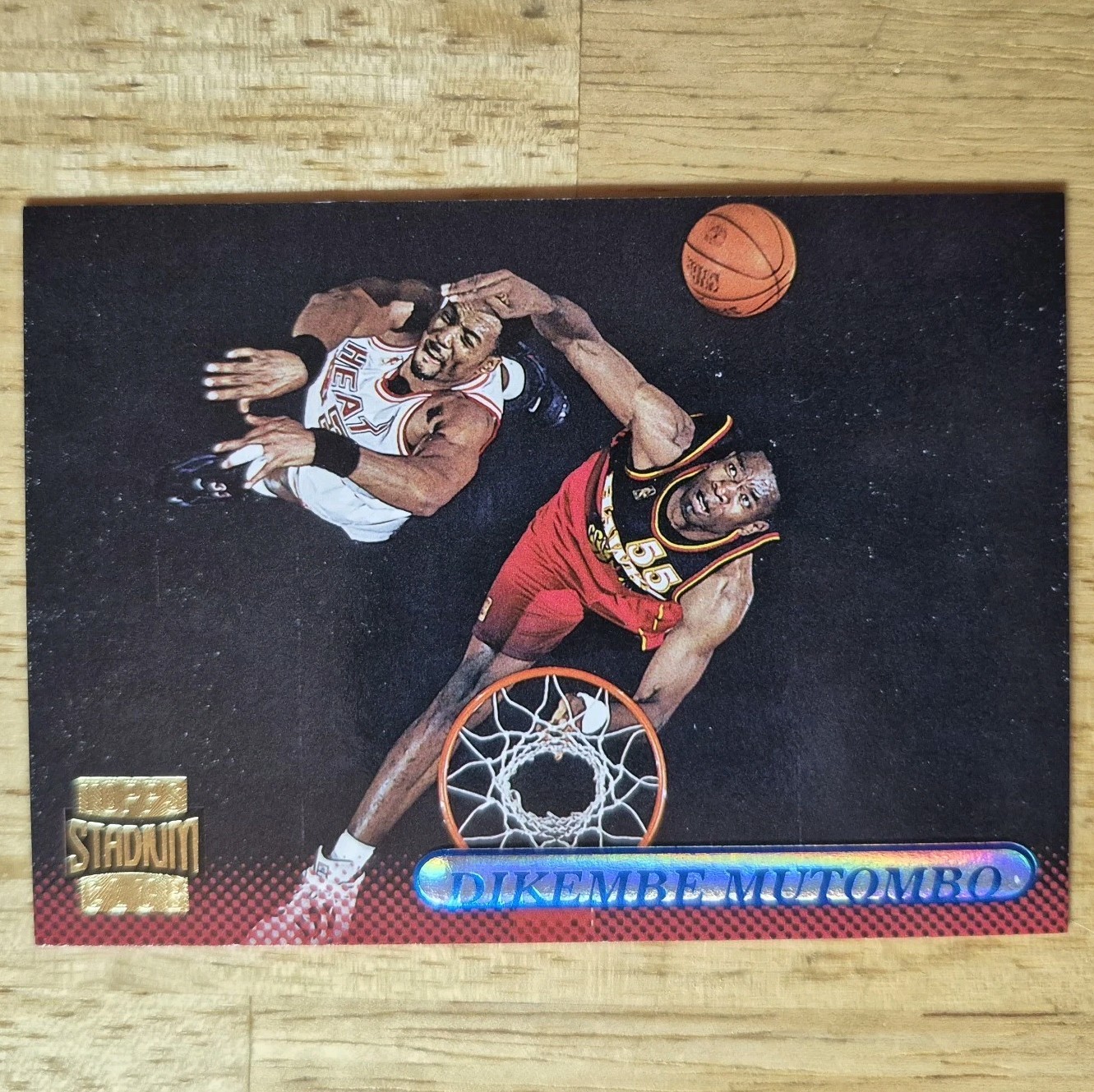 Dikembe Mutombo | 1996-97 Topps Stadium Club #96 Atlanta Hawks