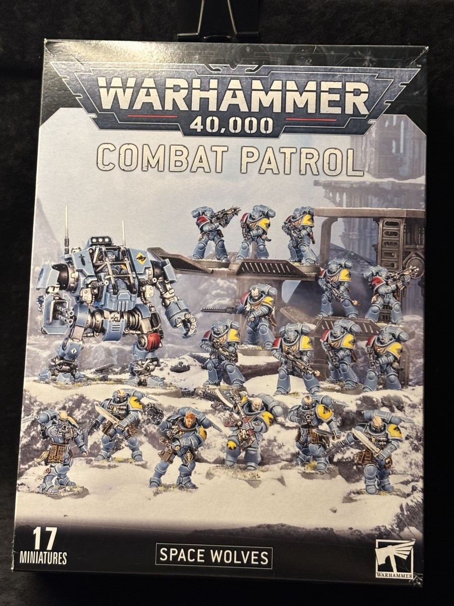 Games Workshop Warhammer 40k Combat Patrol Space Wolves Miniatures