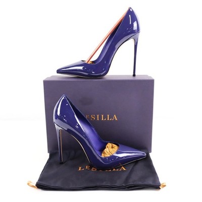 Le Silla Eva Pump 120mm Stiletto Heel In Danube Blue - Women's Size IT 39