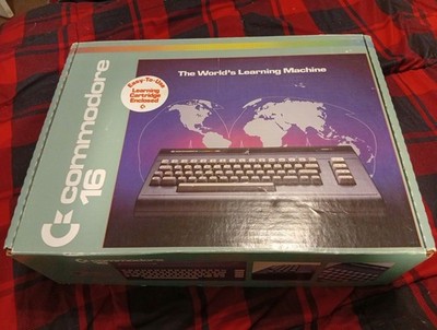 Vintage Commodore 16 Personal Microcomputer Console - New In Box