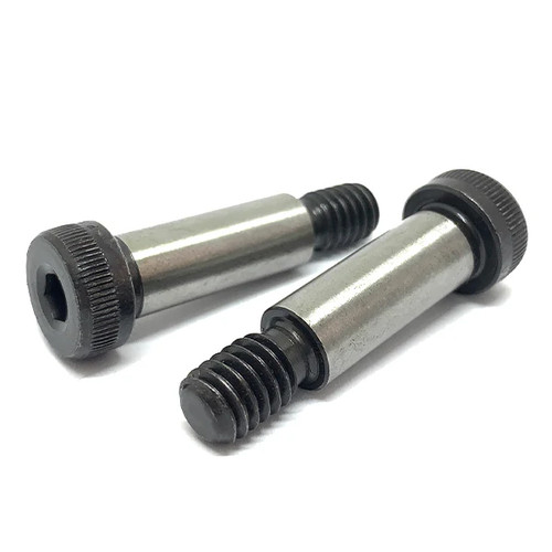 1/4" x 2-3/4" x #10-24  Allen Alloy Shoulder Bolts Black Oxide (Choose Qty) - Picture 1 of 6