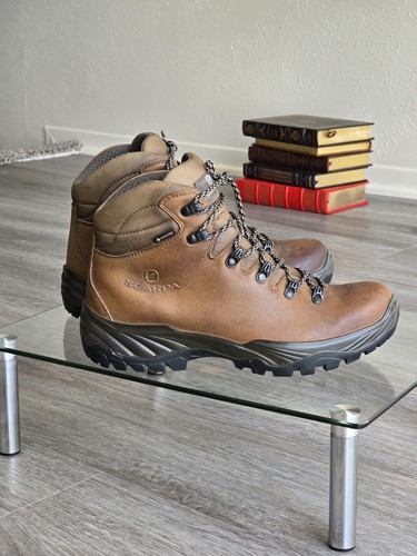 Scarpa Terra GTX Unisex Brown Ankle Boots. Sz Men 8.5, Women 9.5. - Picture 3 of 18