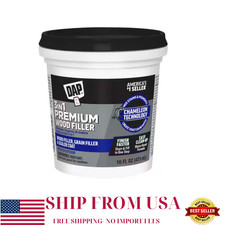 Premium Wood Filler 16 oz. White