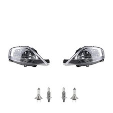 Scheinwerfer Set Front passend für Citroen C3 02/ 2002 - mit H7 H1 Links Rechts