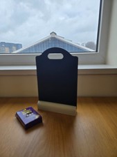 Small Blackboard Chalkboard Sign 25cm x 16cm – Home, Cafe, Menu Board