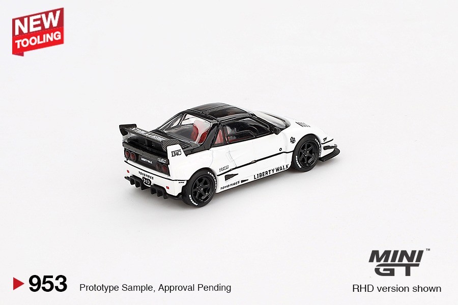 Mini GT #953 Mazda AZ-1 Liberty Walk LB40 White 2024 Tokyo