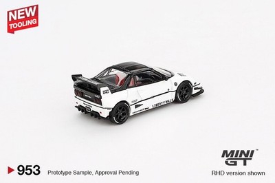 Mini GT #953 Mazda AZ-1 Liberty Walk LB40 White 2024 Tokyo