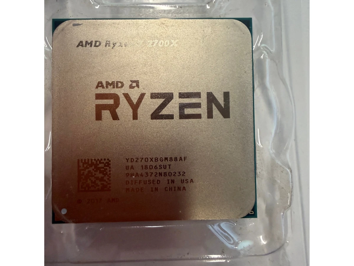 AMD Ryzen 7 2700X Computer Processors for sale | eBay