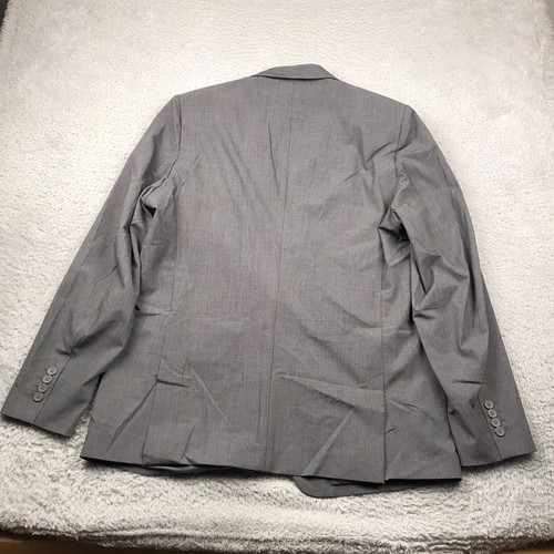 Ministry Of Supply Velocity Suit Jacket Mens 44 Gray Soft Stretchy Coat NEW NWT - Picture 18 of 19