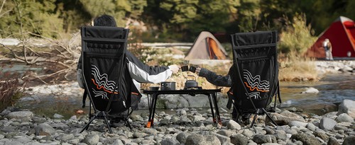 NOVSIGHT Tragbarer Campingtisch Höhenverstellbar Klappbar Picknick BBQ Angeln Strand - Bild 10 von 17