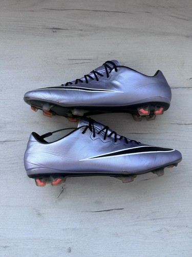 Scarpe tacchetti calcio Nike Mercurial Vapor X FG viola metallizzato ACC - Foto 6 di 16
