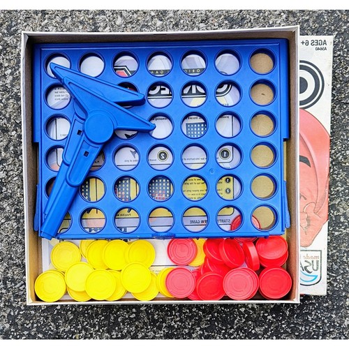 The Original Game Of Connect 4 Ages 6+ Complete In Box Mint Hasbro Tic-Tac_toe - Picture 3 of 10