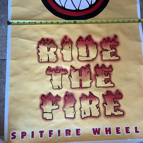 Vintage Spitfire Wheels Poster 49x24🔥🔥🔥 - Bild 2 von 6